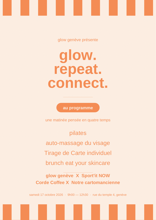 EVENEMENT GLOW - REPEAT - CONNECT
